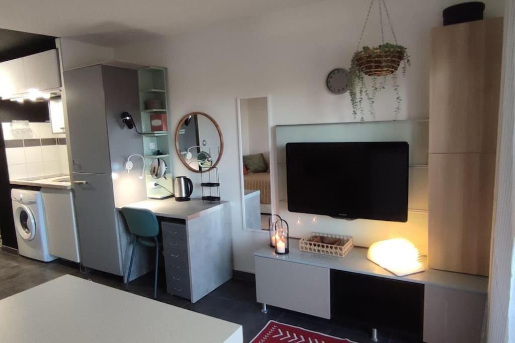 Caducee Studio Climatise Balcon Ensoleille Parking Nord Montpellier Grabels Eksteriør billede